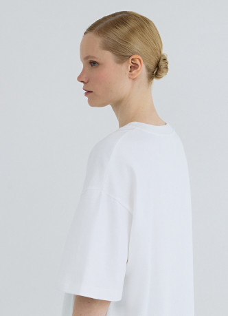 Футболка оверсайз с принтом