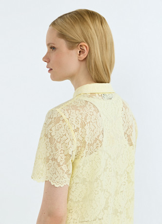 Поло из кружева