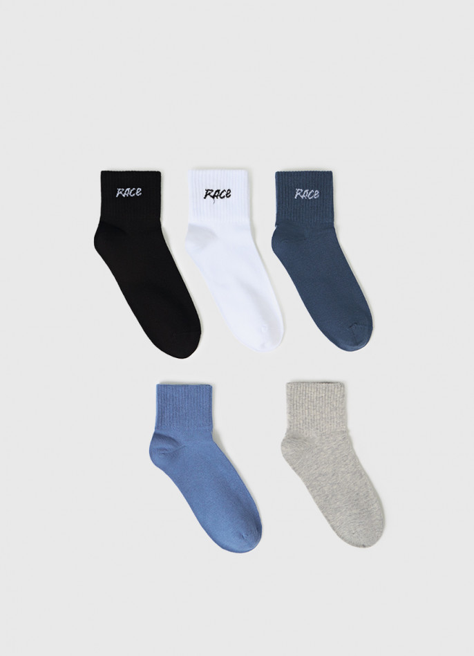 Короткие носки для мальчиков, 5 пар