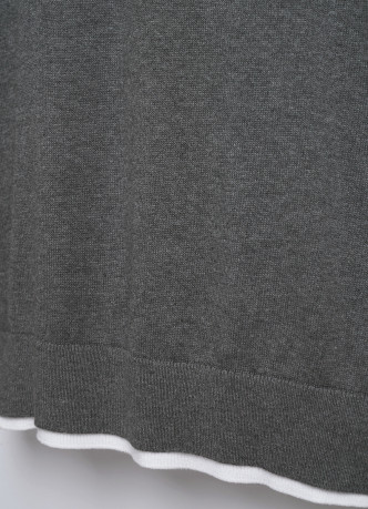 Джемпер с имитацией футболки