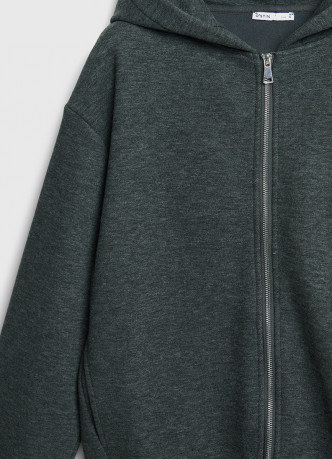 Утеплённая толстовка на молнии