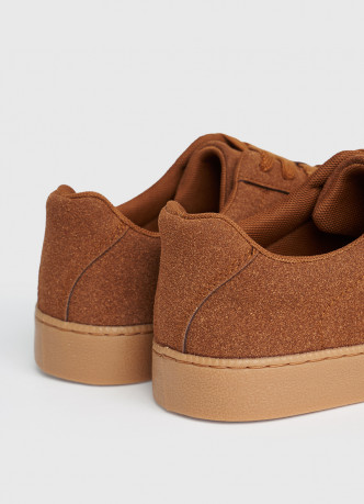 Кеды из искусственной замши