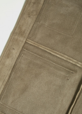 Куртка из искусственной замши с карманами