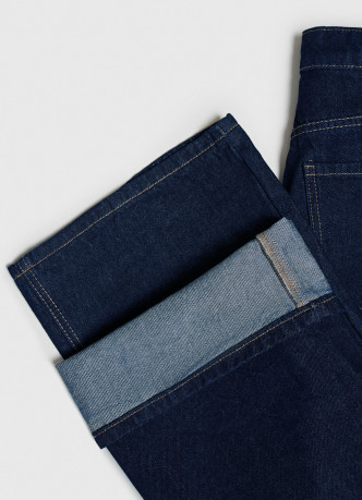 Широкие джинсы Wide leg с высокой посадкой