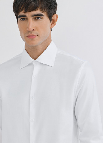 Рубашка из структурной ткани