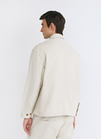 Куртка-рубашка из канваса