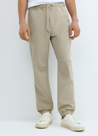 Джоггеры из тонкого твила