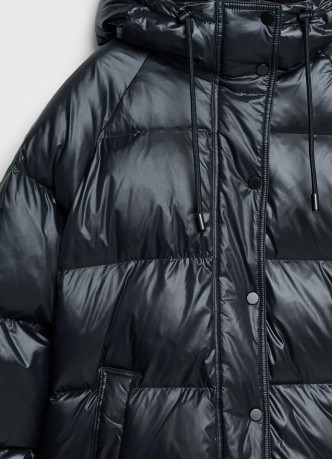 Пуховик с натуральным утеплителем