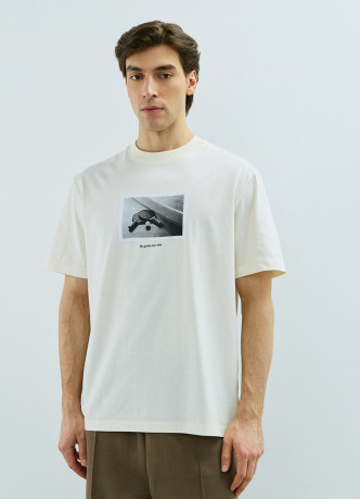 Футболка из хлопка с фотопринтом