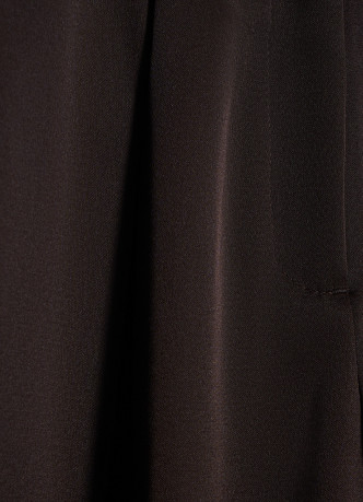 Атласные прямые брюки