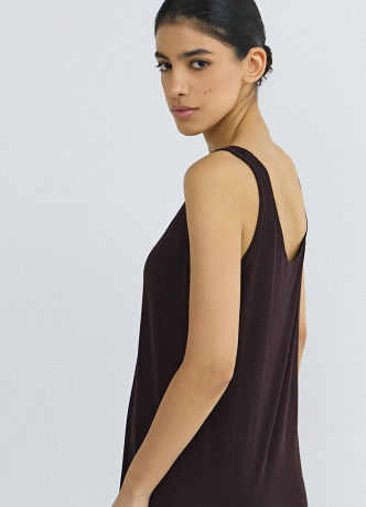 Вязаная майка