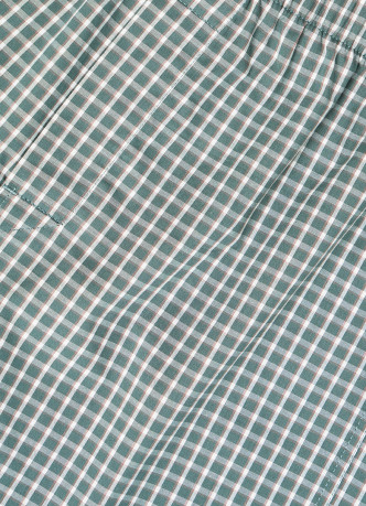 Текстильные трусы-боксеры в клетку