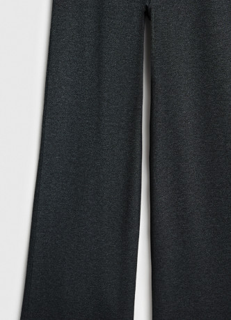 Широкие брюки из трикотажа