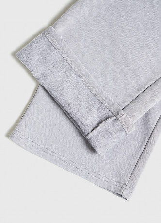 Широкие трикотажные брюки для девочек