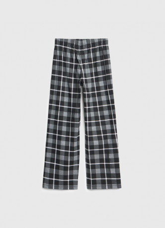 Брюки пижамные в клетку для мальчиков