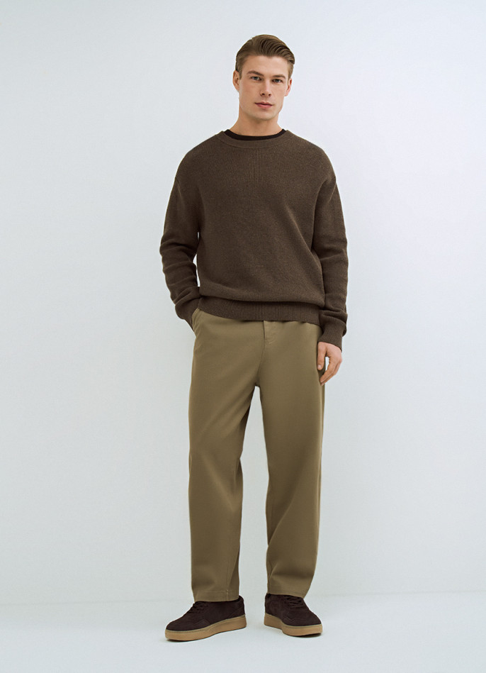 Брюки из твила