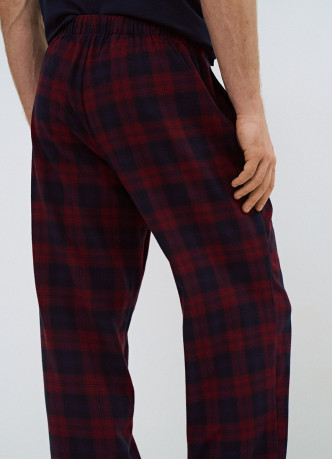 Брюки пижамные в клетку