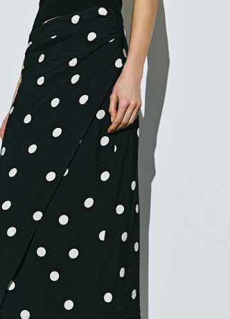 Юбка с запахом