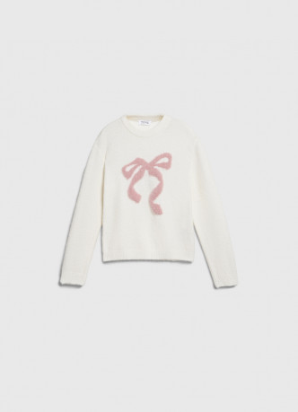 Вязаный джемпер для девочек