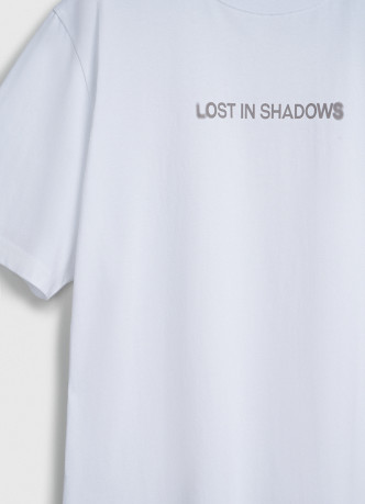 Футболка с текстовым принтом