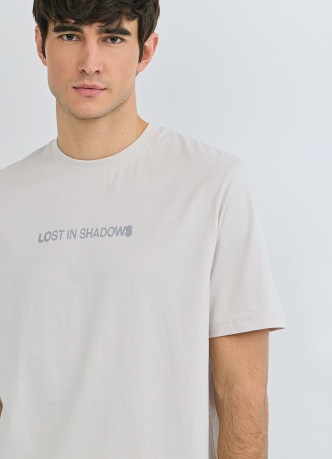 Футболка с текстовым принтом