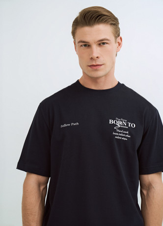 Футболка с принтом