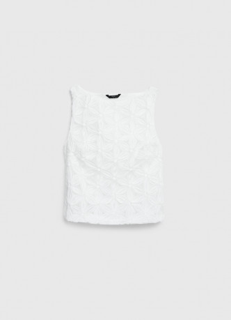 Топ-сетка с цветами