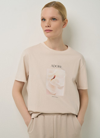 Футболка с принтом