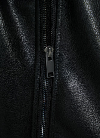 Куртка из искусственной кожи