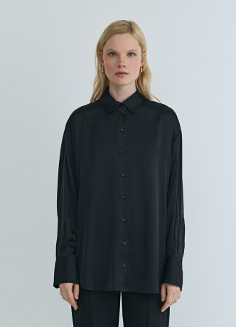 Блузка из сатина