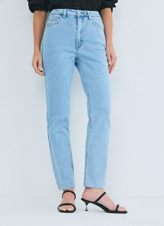 Узкие джинсы Slim с высокой посадкой