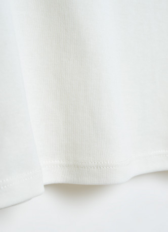 Приталенная футболка из хлопка