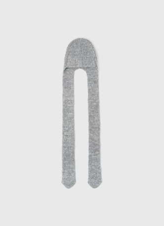 Вязаная шапка-ушанка для девочек