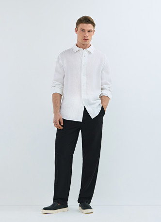 Рубашка изо льна