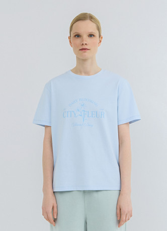 Футболка с принтом