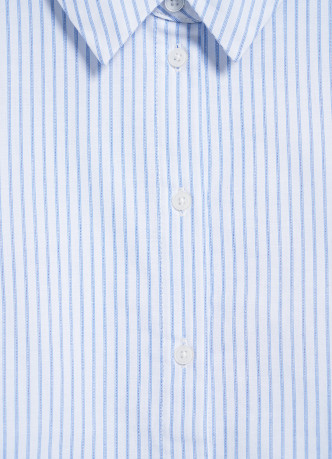 Рубашка с утяжкой по бокам для девочек