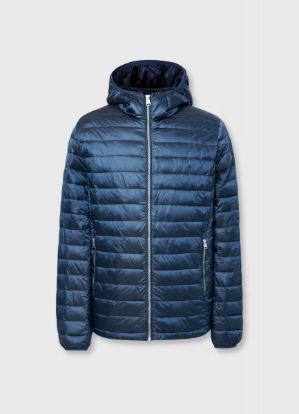 

Ультралёгкая куртка с капюшоном, Сине-зеленый