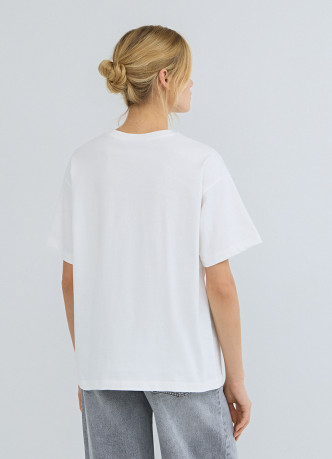 Футболка оверсайз с принтом