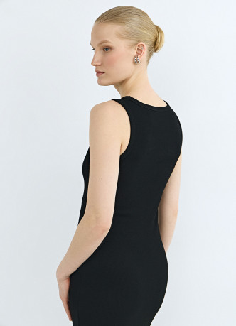 Платье-майка из трикотажа