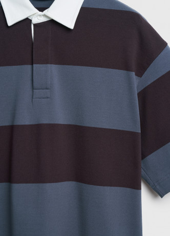 Поло в полоску из хлопка