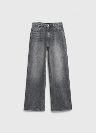Широкие джинсы Wide leg с высокой посадкой