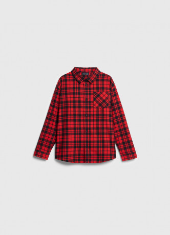 Рубашка в клетку для мальчиков