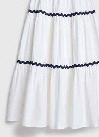 Юбка с ярусами