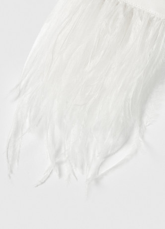 Манжеты из натуральных перьев