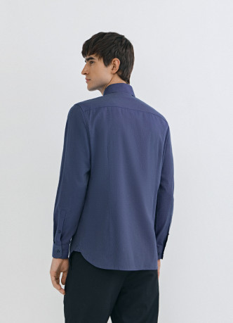 Рубашка из структурной ткани