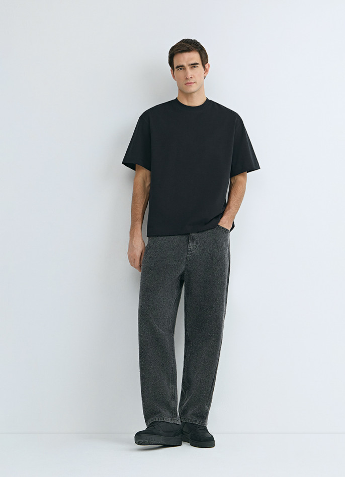 Футболка из плотного хлопка