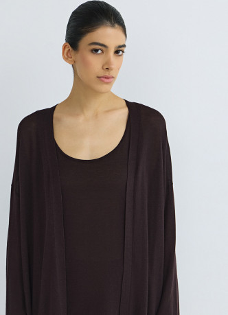 Удлиненный кардиган