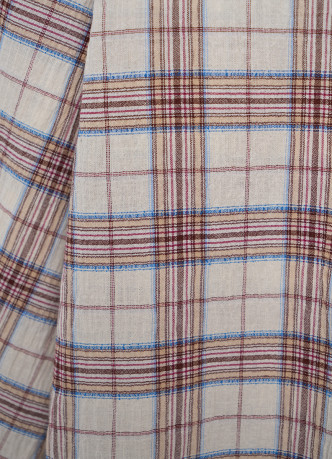 Рубашка из жатого хлопка для девочек