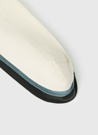 Высокие носки в рубчик, 3 пары