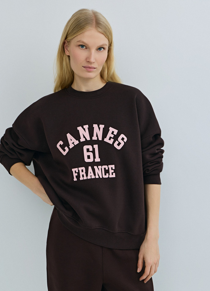 Свитшот с принтом